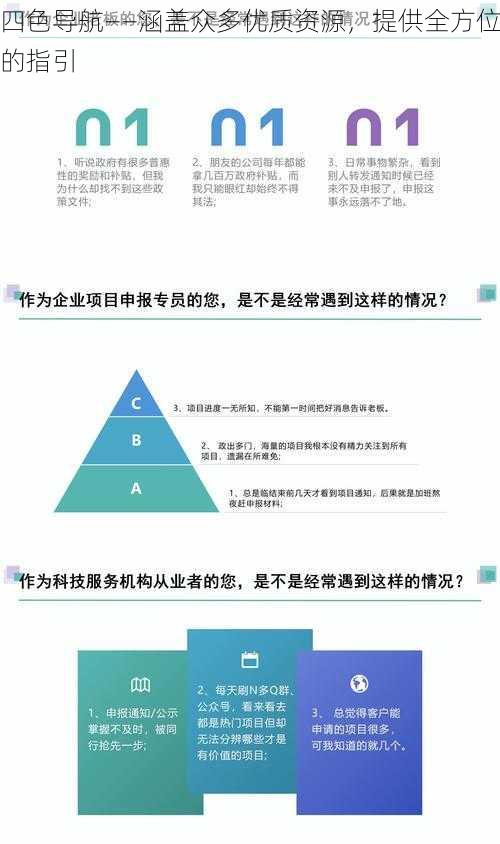 四色导航——涵盖众多优质资源，提供全方位的指引