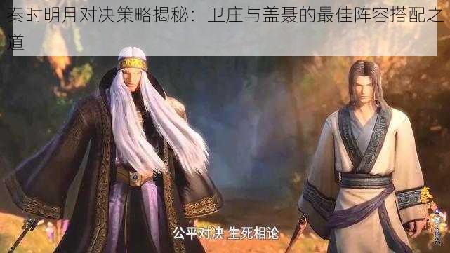 秦时明月对决策略揭秘：卫庄与盖聂的最佳阵容搭配之道