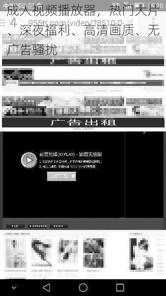 成人视频播放器，热门大片、深夜福利、高清画质、无广告骚扰